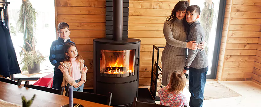 Morso Cast Iron Fireplace Insert Installation in Point Pleasant, New Jersey