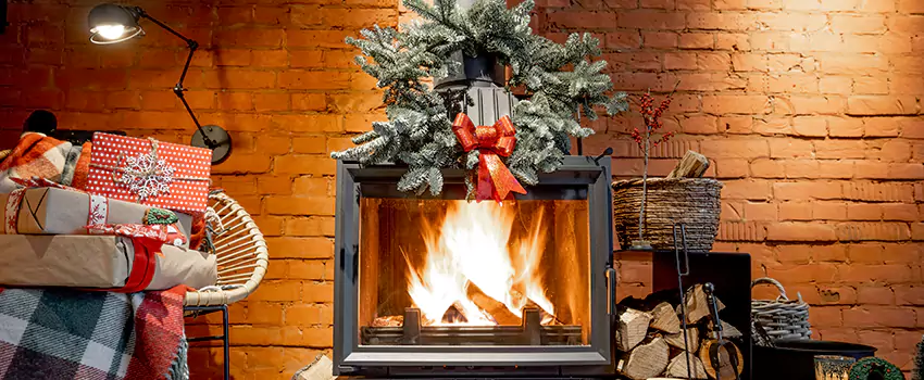 Travis Industries Linear Gas Fireplace Installation in Point Pleasant, New Jersey